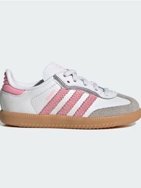 Adidas Toddler Samba OG Comfort Closure Elastic Lace Shoes